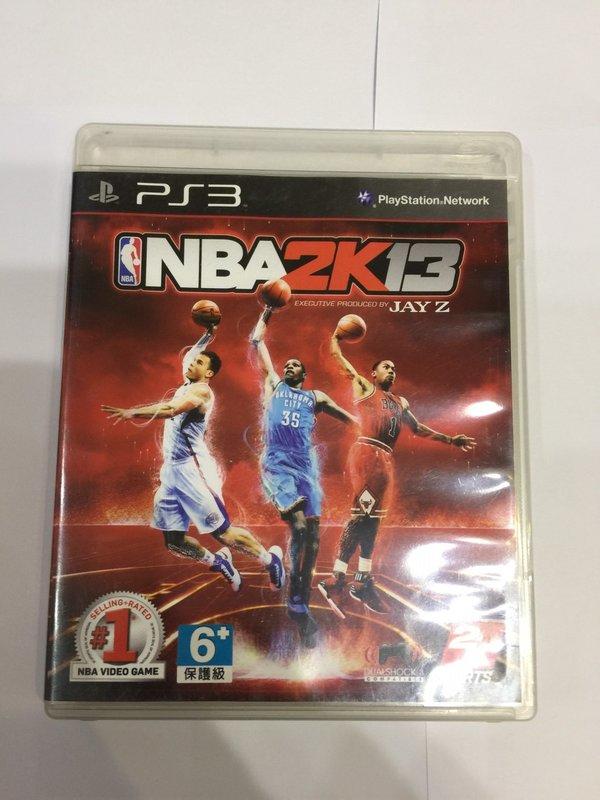 【阿融店】好東西100％ PS3 原版遊戲 NBA 2K13 英文亞版 有盒書 中古A級