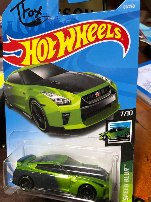 Hot wheels hotwheels 2019 no.61 Nissan GT-R R35 Guaczilla