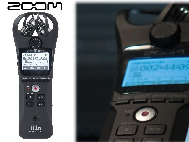 愷威電子 高雄耳機喇叭專賣 Zoom H1N   XY電容式立體聲麥克風手持式數位錄音機 公司貨