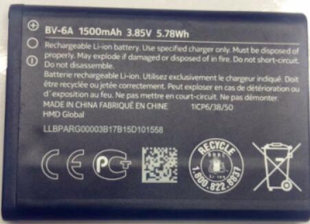 諾基亞 Nokia 2720 Flip 原廠電池 BV-6A 2720 Flip / 新款液晶座充