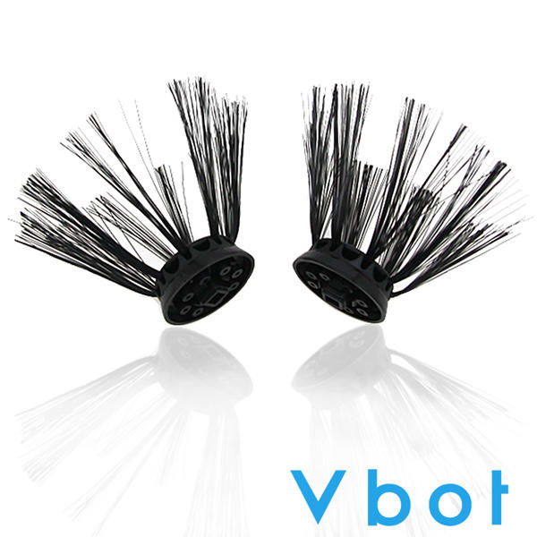 Vbot i6/R8/M270掃地機器人原廠專用 黑色刷頭(4入)