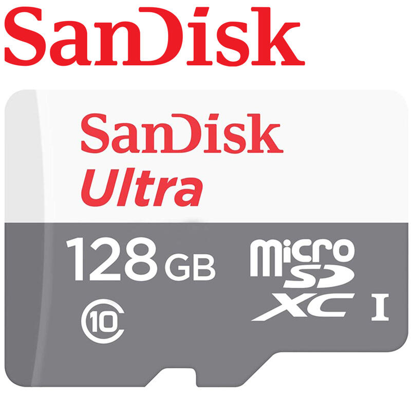【公司貨】SanDisk 128GB 128G 100MB/s Ultra microSDXC TF C10 記憶卡