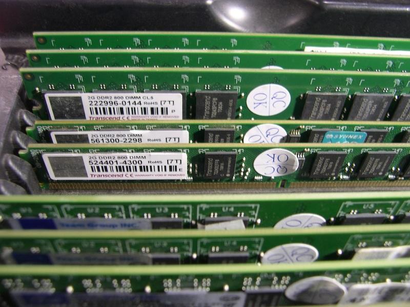 專業電腦量販維修 二手創見或威剛終保DDR2 800 2G 記憶體 清倉每支49元