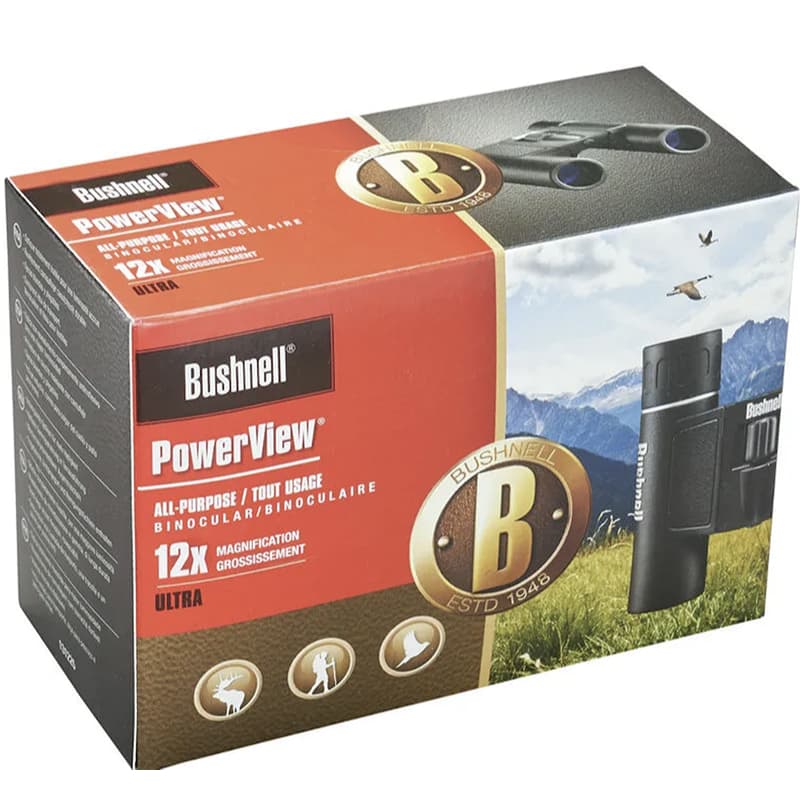 虹華數位 ㊣ 美國 Bushnell 博士能 12x25 PowerView 雙筒望遠鏡 演唱會 球賽 131225