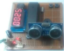 [偉克多 8051 專題製作][低價套件--零件包]：超音波偵測--距離顯示