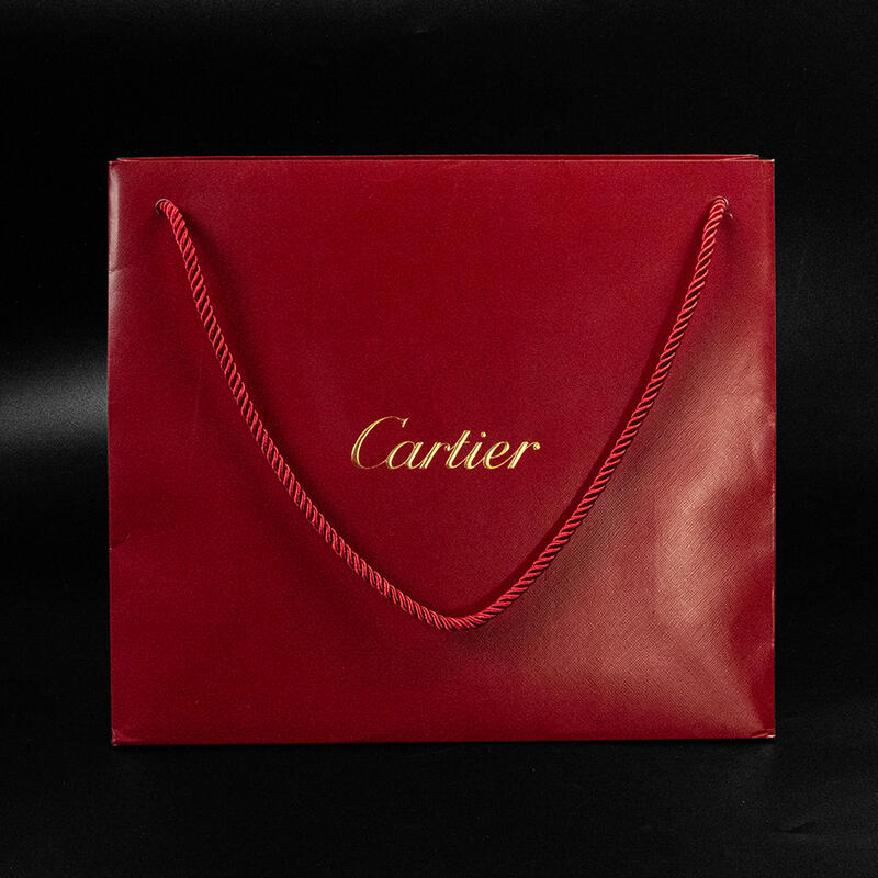 國際精品Cartier 卡地亞紅色手提紙袋購物袋| 露天市集| 全台最大的網路