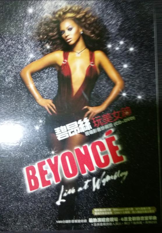 Beyonce 碧昂絲 玩美女神-現場影音珍藏版CD+DVD