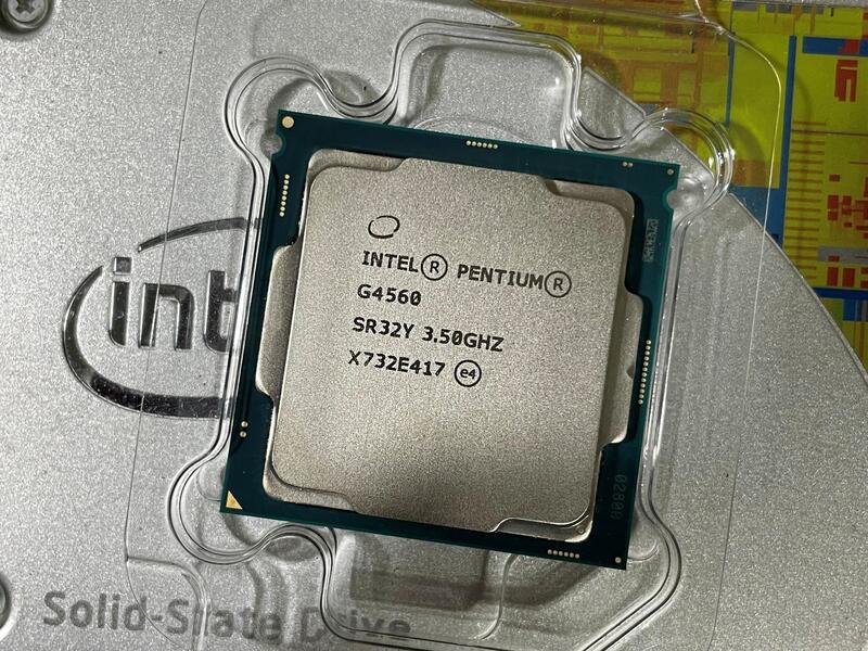 Intel Kaby Lake Pentium G4560 3.5 Ghz Intel Pentium G4560 3.5G 3M 2C4T 1151 14nm Kaby Lake 正式版 CPU | 露天市集 | 全
