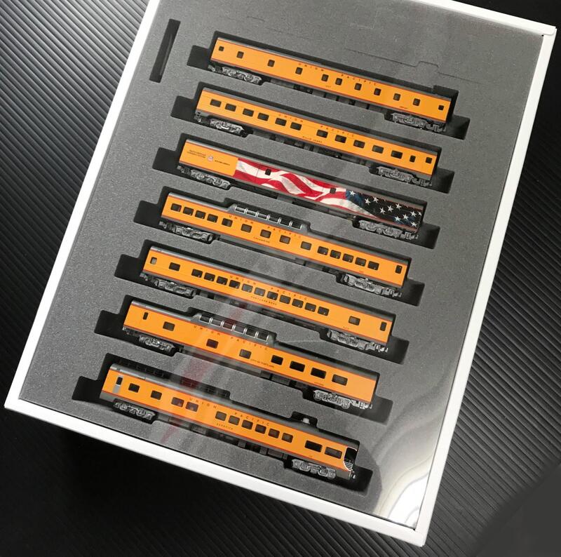 KATO for N big boy UNION PACIFIC EXCURSION TRAIN 7 CAR SET | 露天