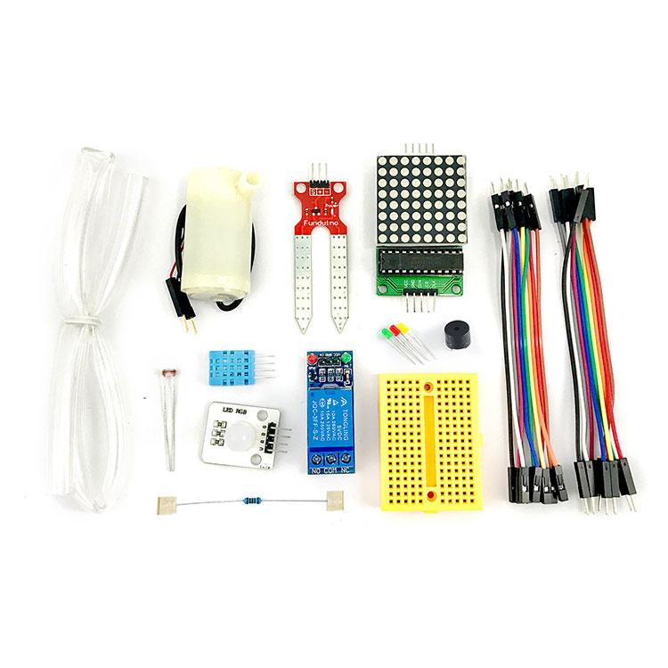 Webduino 智慧植栽套件 ( 電子材料包、支援 Arduino 的電子零件與傳感器 )