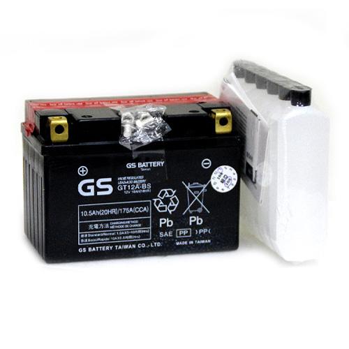 GT12A-BS=YT12A-BS統力GS 12號機車電池電瓶可自取