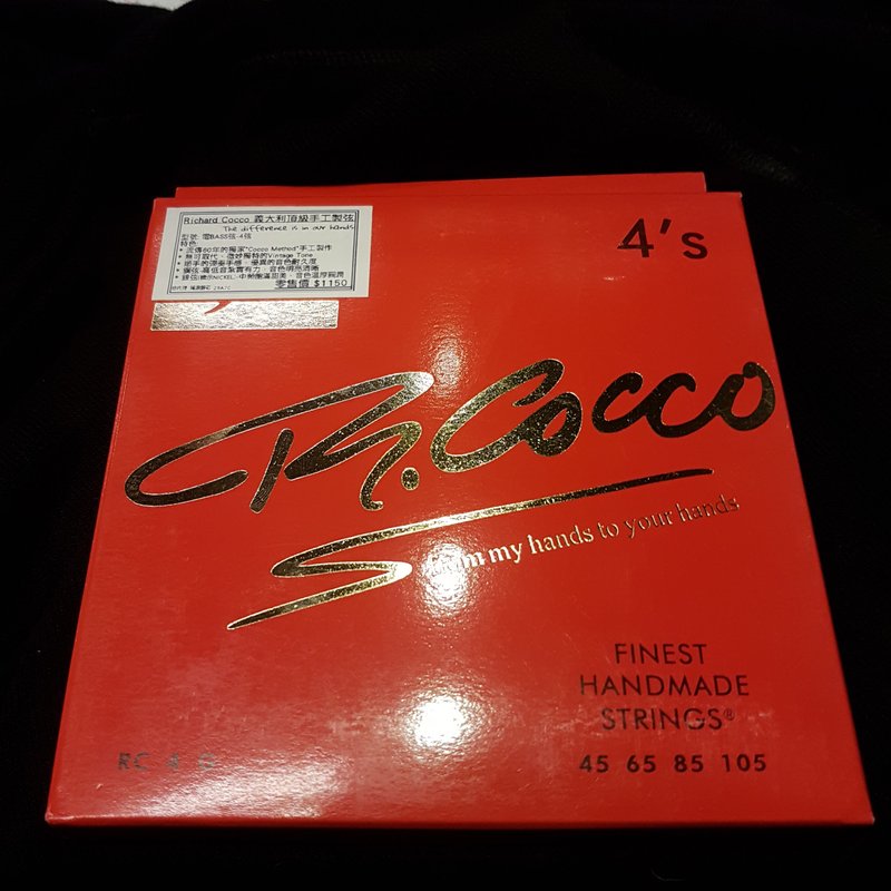 Rcocco 45-105 不鏽鋼 電貝斯套弦
