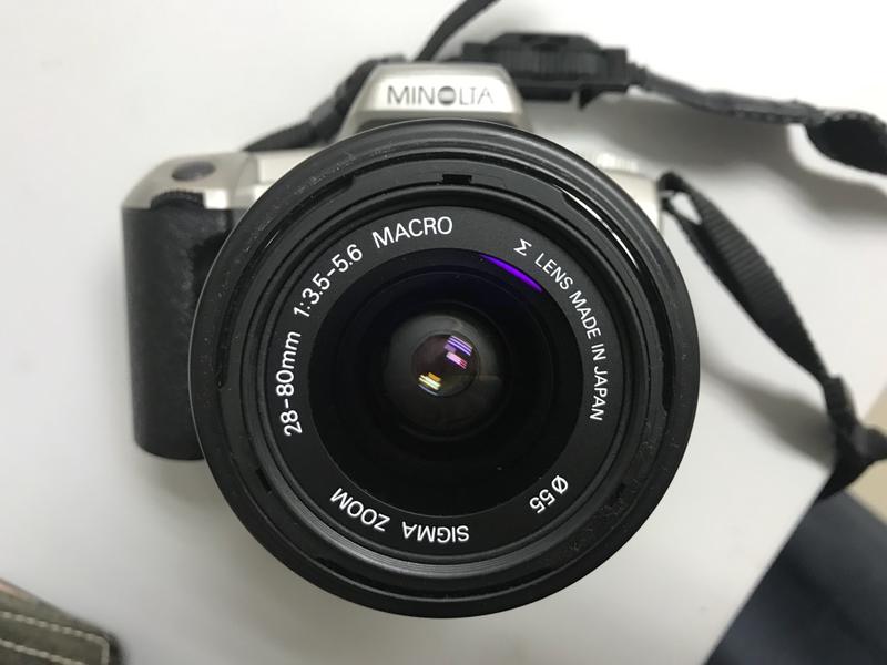Minolta 404si Dynax sigma 28-80mm marco 底片 相機