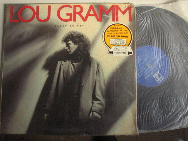 LP黑膠唱片 LOU GRAMM-READY OR NOT (喜馬拉雅唱片&#65295;原版)