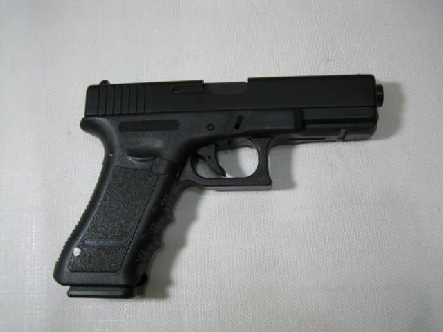 823生存遊戲-HFC G17MODEL 空氣槍 (BB槍BB彈玩具槍短槍模型槍道具槍競技槍)黑色