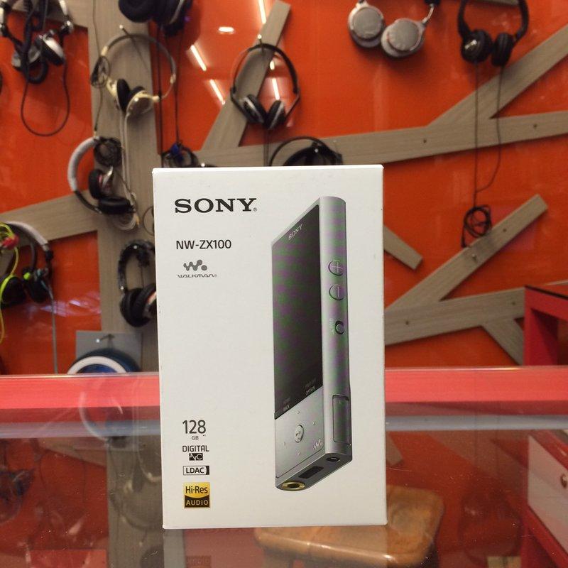 完售 東京快遞耳機館 SONY NW-ZX100 128GB 數位隨身聽 18個月保固 另有 NW-A55