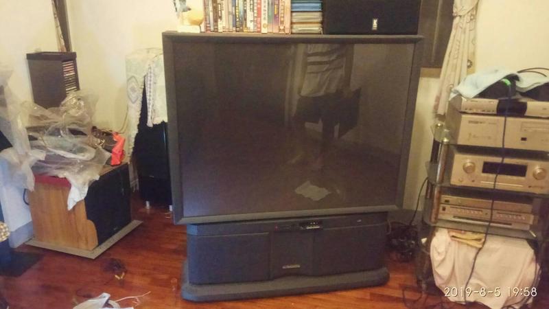 HITACHI 53SBX10BTW 50吋投影電視不開機零件拆賣物品在台中