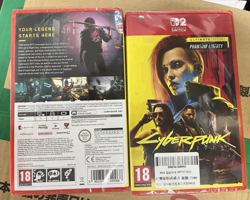 《尼樂斯特》 NS2 電奴叛客2077 終極版