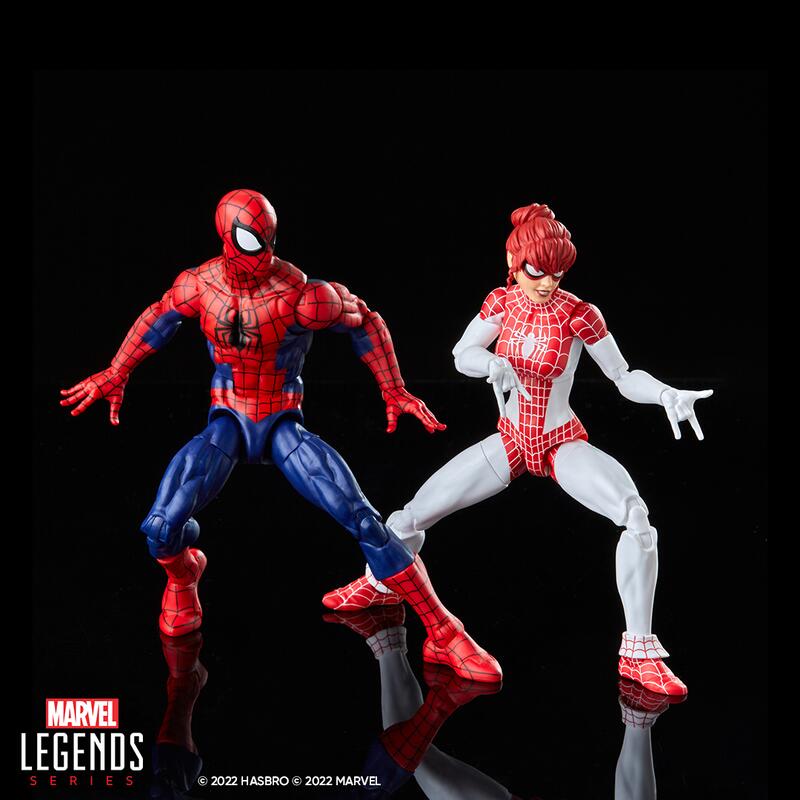 全新現貨美版漫威Marvel Legends 蜘蛛人雙人包Spider man吐絲Spinneret