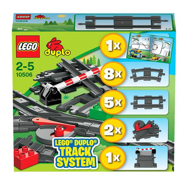 《得寶列車長》樂高 LEGO DUPLO 10506 火車鐵軌道擴充全新未拆 1800兩盒 10507 10508 可參