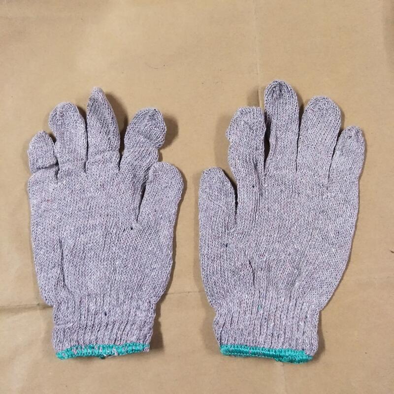 16兩 灰色 棉手套 5元/雙 48元/打 耐磨 耐用 棉紗手套 工作手套 棉砂手套 工地手套 尼龍手套