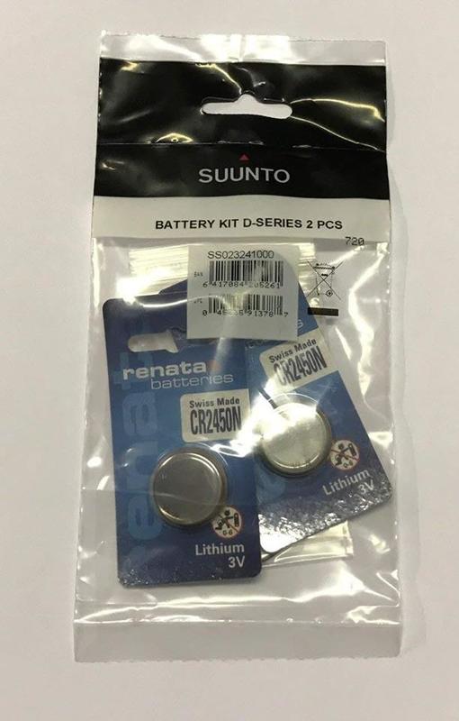 Suunto D4/D6/D9/DX系列瑞士制專用電池（單顆售價）