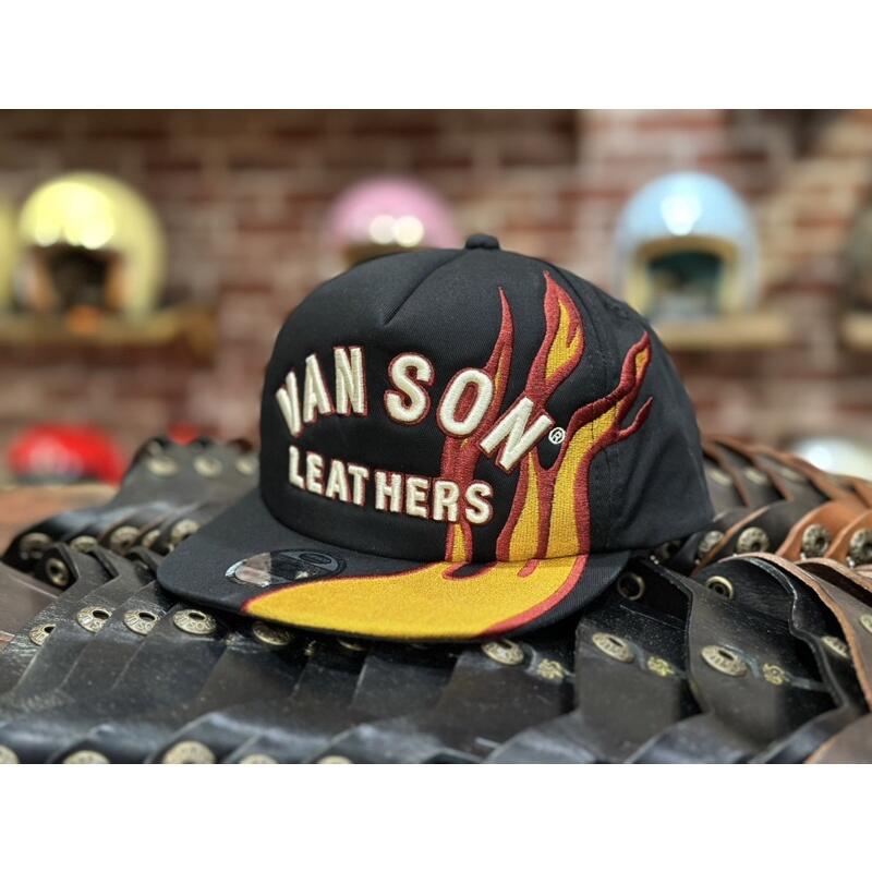-開關倉庫-日本 VANSON 火焰 網帽 電繡卡車帽 NVCP-2208