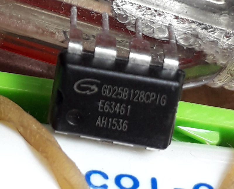 [239] 兆易 GD25B128CPIG DIP-8封裝(容量16mb) 有代燒 asus主板可用 Lga1151