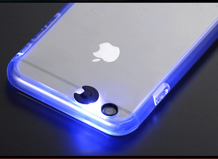 【傑克小舖】法博 專利設計 IPHONE 6 Plus I6 I6P I6+ I5 5S 發光殼 來電閃 手機殼 保護殼