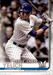 2022 Topps Series 1 #288 Christian Yelich (Brewers)