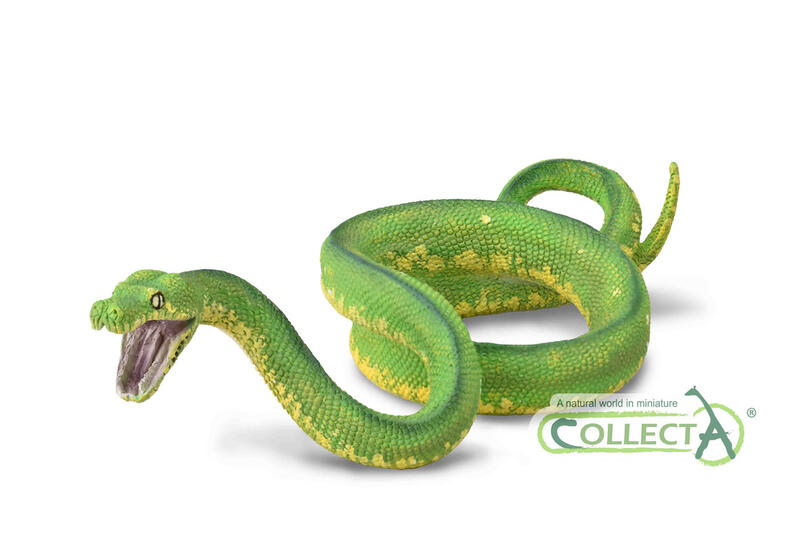 動物模型 CollectA 綠樹蟒 蛇