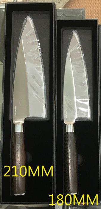出刃 180mm/210mm 魚刀 厚 雞肉刀 日式料理 料理包丁和式包丁 日式料理剁刀去骨刀 刨刀 殺魚 魚刀