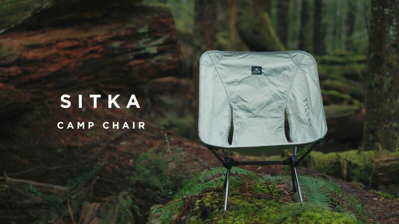 【山道具屋】Tillak Sitka Camp 輕量折疊月亮椅-戰術椅/登山椅/折疊椅(超輕椅重850g)