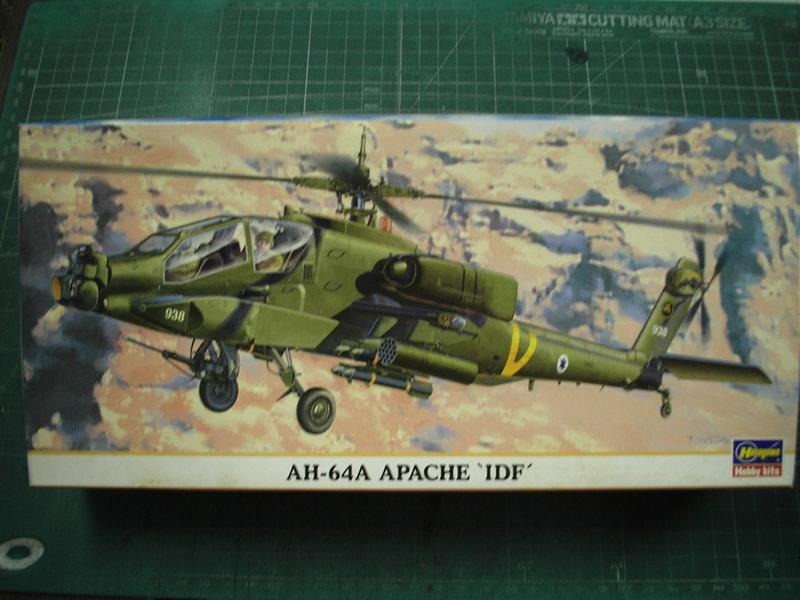 長谷川   00264---1/72 飛機模型  AH-64A  APACHE  'IDF'