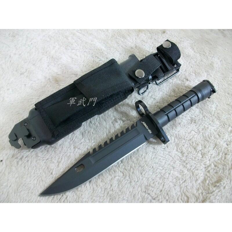 【軍武門】台製 TOP POWER M9刺刀(3N黑)軍用步槍M4/M16 戰術格鬥刺刀/野外生存/外銷特製款 | 露天市集 | 全台最大的 ...