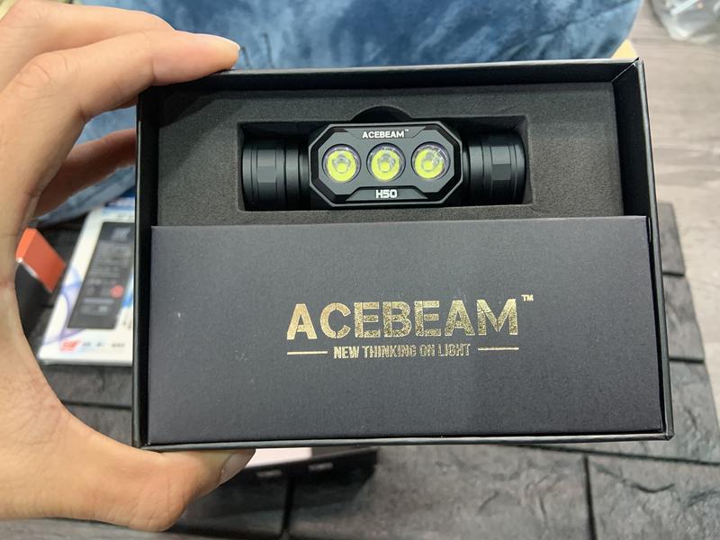 505電池工坊 24H快速寄出 ACEBEAM H50 頭燈 高流明 高射程 高射炮
