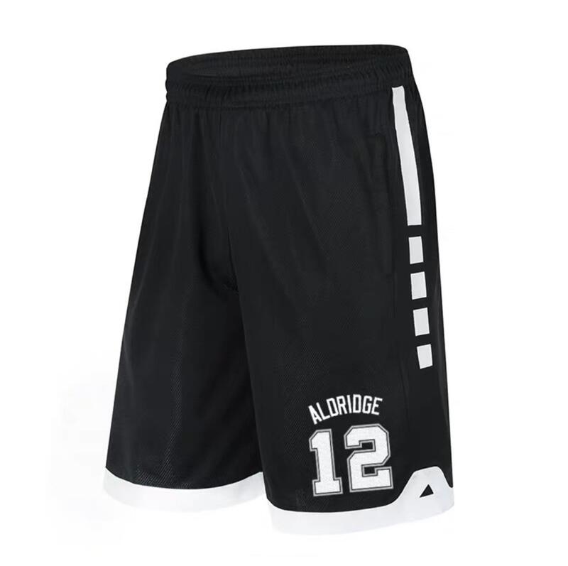 🔥LaMarcus Aldridge運動籃球短褲🔥NBA球衣籃網隊Adidas愛迪達健身訓練慢跑五分純棉褲子男886
