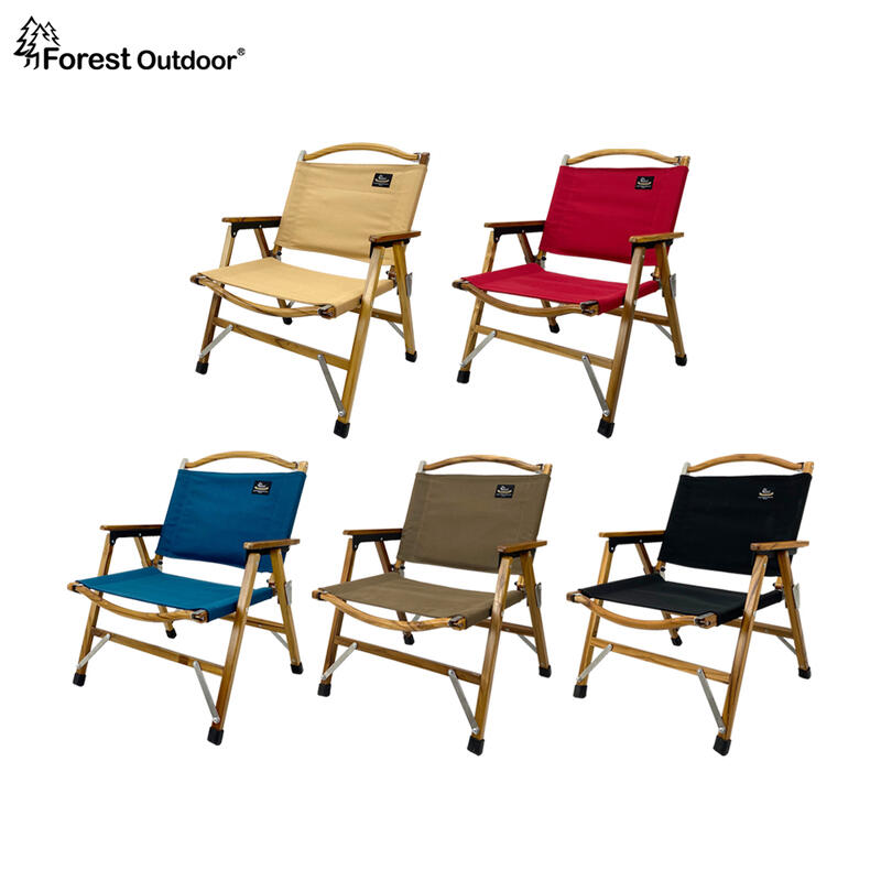【愛上露營】Forest Outdoor 頂級南亞柚木森林椅 露營椅 折疊椅 登山 釣魚 野營 南亞柚木