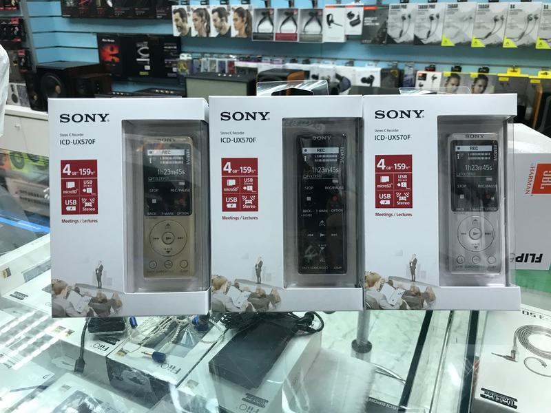 禾豐音響  SONY ICD-UX570F 錄音筆 公司貨保固一年 內建4GB