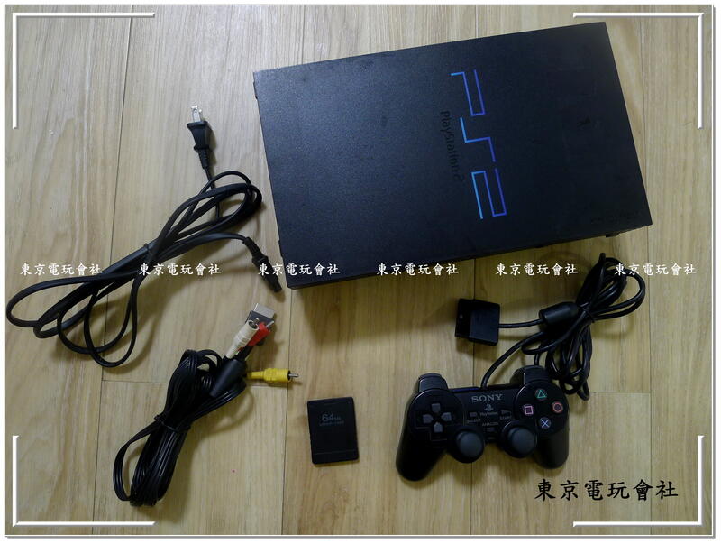 現貨~『東京電玩會社』【PS2】SONY PS2 黑色主機厚機SCPH-30007R～日本 