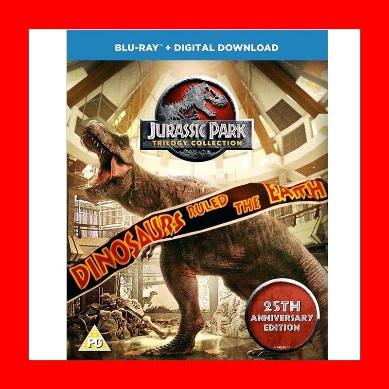 【AV達人】【BD藍光】侏儸紀公園三部曲：25週年套裝版(台灣繁中字幕)Jurassic Park侏羅紀公園一級玩家導演