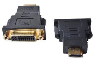 【露天A店】(HDMI公 轉 DVI母) 24+5 鍍金接頭 HDMI 1.4