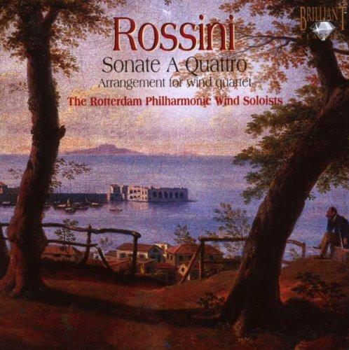 {古典}(Brilliant) Rotterdam Philharmonic Wind Soloists / Rossini: Sonate A Quattro, Arrangement for Wind Quartet
