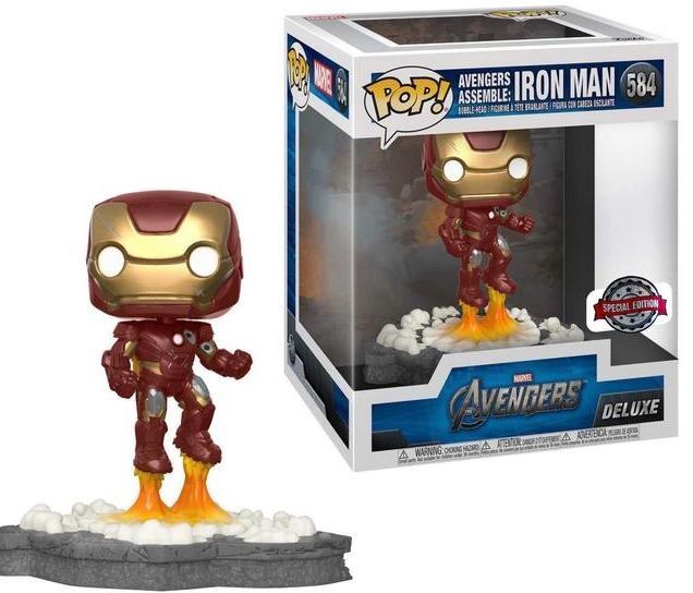{克拉克玩具} FUNKO POP Iron Man Assemble Marvel  豪華版 復仇者聯盟 鋼鐵人