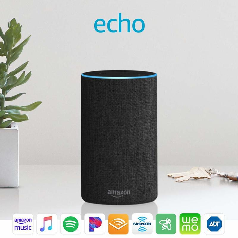 亞馬遜水獺先生 Amazon Echo 2代，英語或日語聲控，黑色現貨，全新未拆