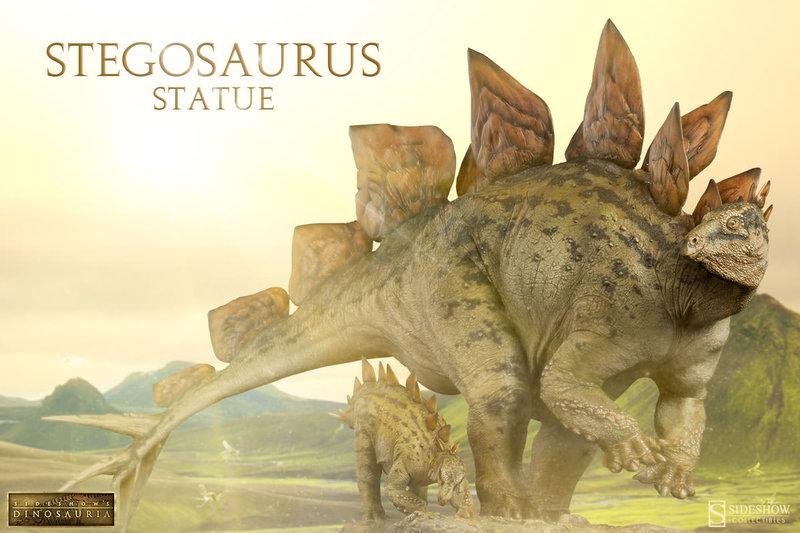 (售完，請勿下標)Sideshow BenToy Stegosaurus 劍龍大型全身雕像SC-2000473