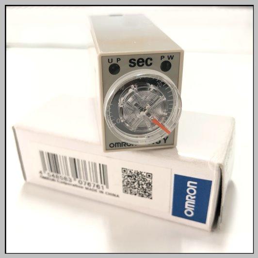 『正典UCHI電子』OMRON 小型計時器繼電器 H3Y-2-C TIMER 30S DC24V