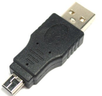迷你MINI-USB公轉USB公 USB公頭轉MINI-USB公頭 轉接頭