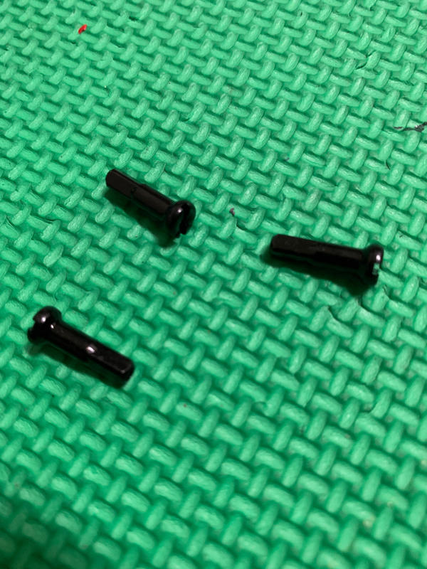 11個10元台灣製造15G黑色銅頭銅製材質（非鐵材質）長度16mm(5/8）