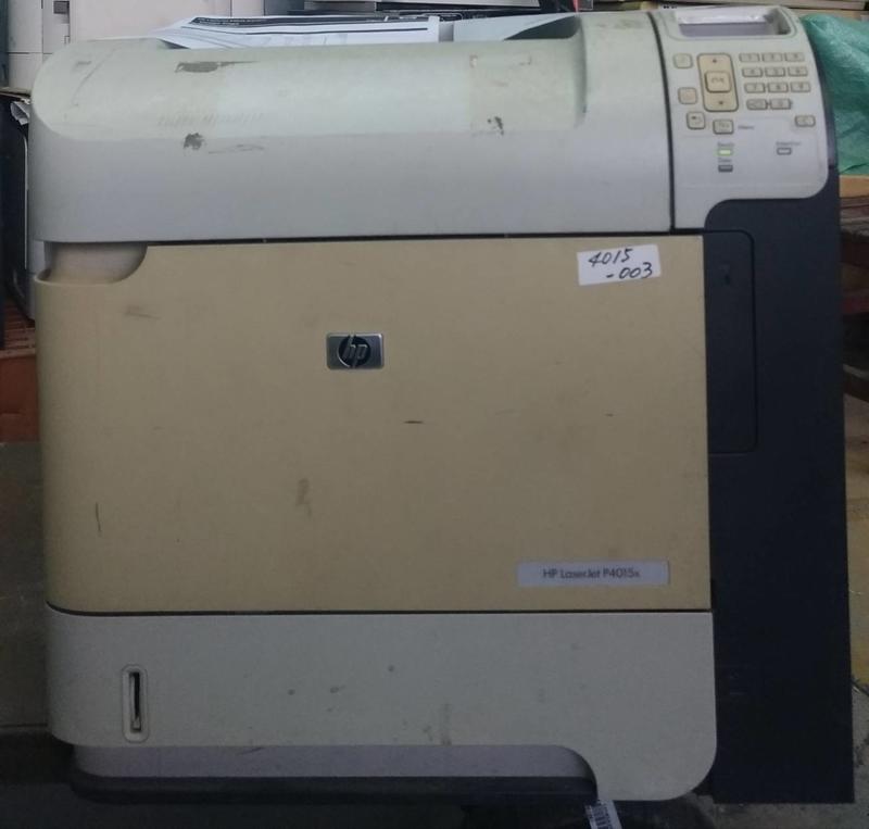 @@  HP  LaserJet P4015X 雙面列印機(清倉-可列印當故障機賣003)